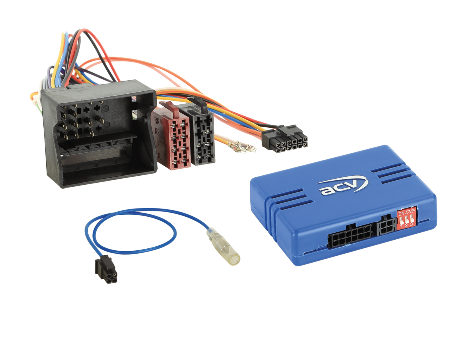 ACV 42-1190-403 CAN-BUS Lenkradadapter kompatibel mit Mercedes, VW Crafter Fahrzeugen für Xzent und Zenec Radios