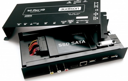 Audison bit Play HD SSD - MULTIMEDIA PLAYER + SSD 240GB Audio/Video Player