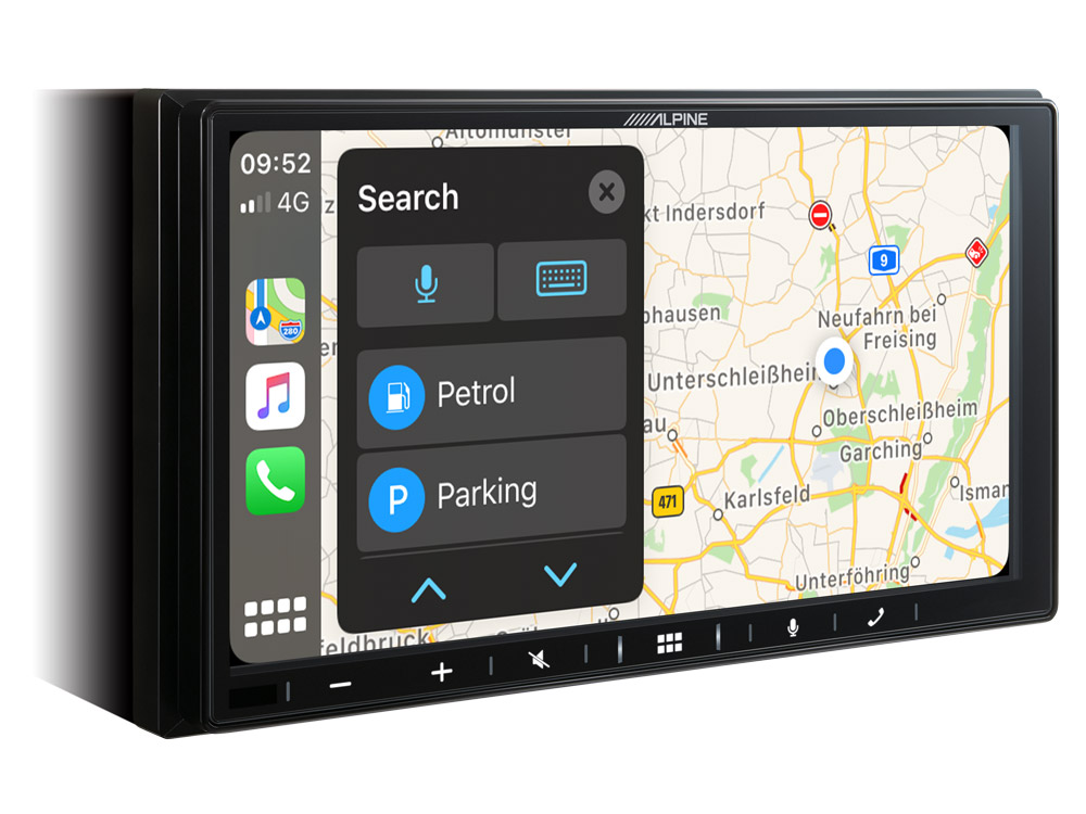 Alpine iLX-W690DU Autoradio und Digital Media Station für Fiat Ducato 3, Citroen Jumper 2, Peugeot Boxer 2, Opel Movano inkl. DAB+, Apple CarPlay und Android