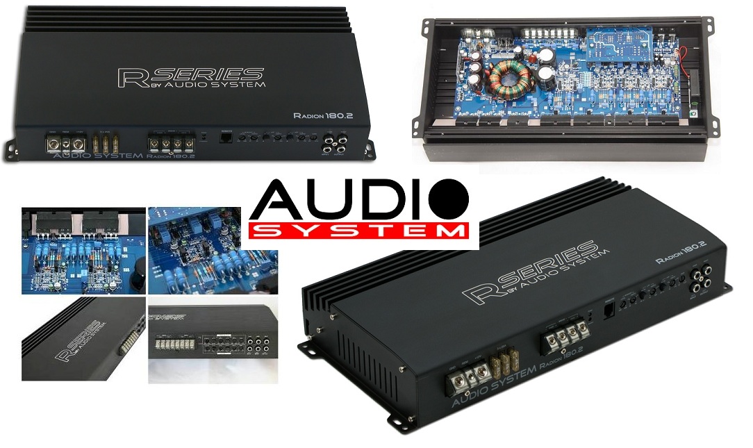 Audio System Radion 180.2 2-Kanal Verstärker RADION180.2