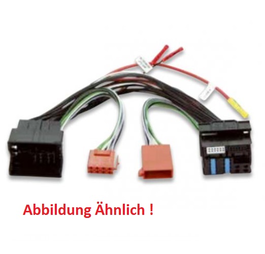 Audison AP T-H AVS02 - Prima Adapter für Abgriff Musiksignal, Quadlock ->  ISO -> Quadlock, für Audi, VW, Seat