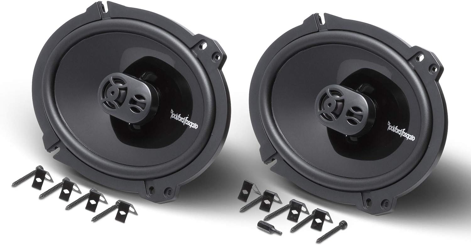 Rockford Fosgate P1683 oval 6x8" 2-Wege Koaxial Lautsprecher Set 150 Watt - 1 Paar