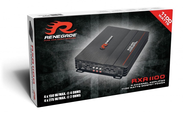 RENEGADE RXA1100 AMP 4-KANAL