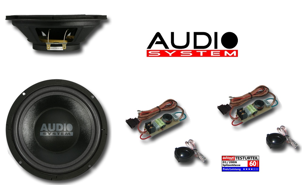 Audio System Xion 200 VW GOLF IV VW 20cm system, PASSAT, BORA