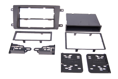 RTA 002.390-0 Multi-frame kit di montaggio con vano portaoggetti, ABS versione opaca - nero