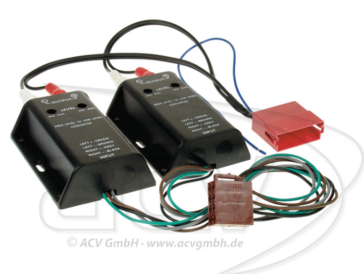 ACV 1335-02 pleine Adaptateur Active System pour Audi A3, A4, A6, A8, TT