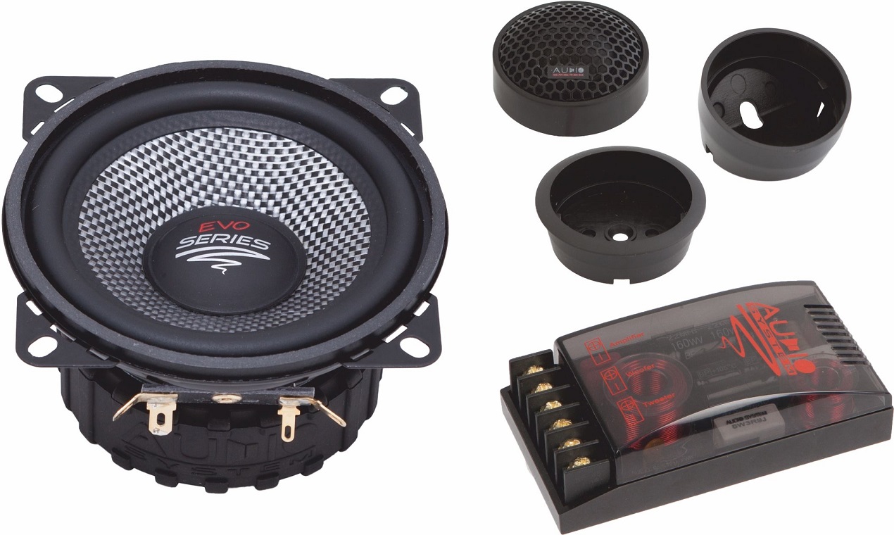 Audio System R 100 EVO 2 Lautsprecher 10cm 2-Wege HIGH EFFICIENT Compo System