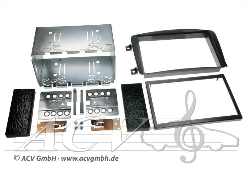 Double-DIN Kit Mercedes Vito (W639) CLK-Class (W209 Viano 