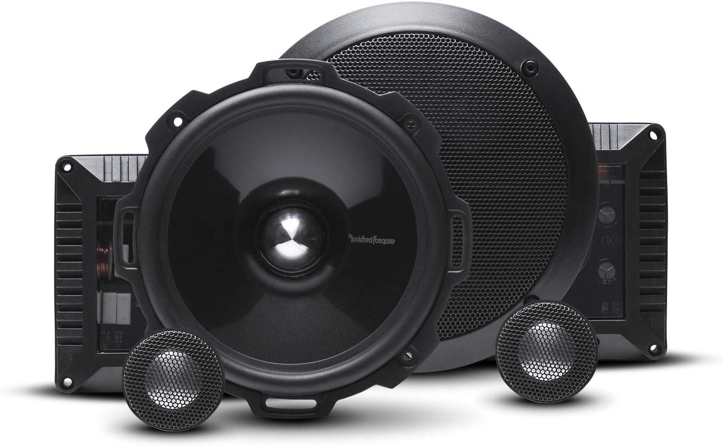 Rockford Fosgate T2652-S 16,5 cm (6.5") 2-Wege Kompo Lautsprecher Set 200 Watt 