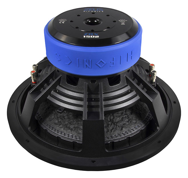 HIFONICS ZRX-15D2 ZEUS Woofer 38 cm (15") Subwoofer 1500 W/RMS, 3000 W/MAX, 2 + 2 Ω