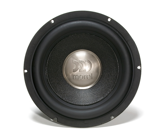 Morel PRIMO 804 200 mm HIGH PERFORMANCE Subwoofer 20cm SQ / SPL subwoofer 250 Watt RMS