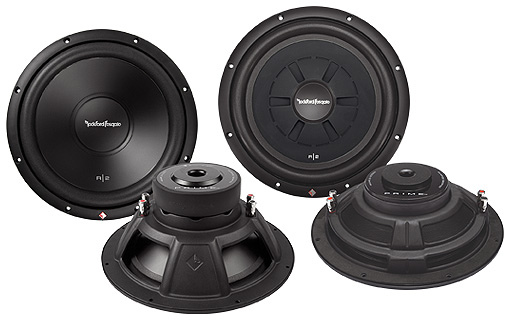 Rockford Fosgate R2SD2-10 flacher Subwoofer 25 cm (10") 200 Watt RMS Prime R2S Series Shallow