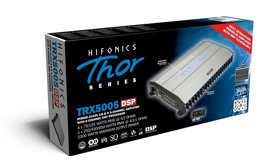 Hifonics Thor TRX5005DSP 5 Kanal Verstärker mit DSP AMP TRX-5005DSP