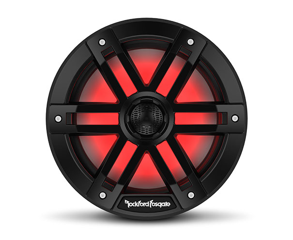 ROCKFORD M1-8B Color Optix Koax 20 cm Marine 2-Wege Lautsprecher schwarz Boote Outdoor  B-Ware