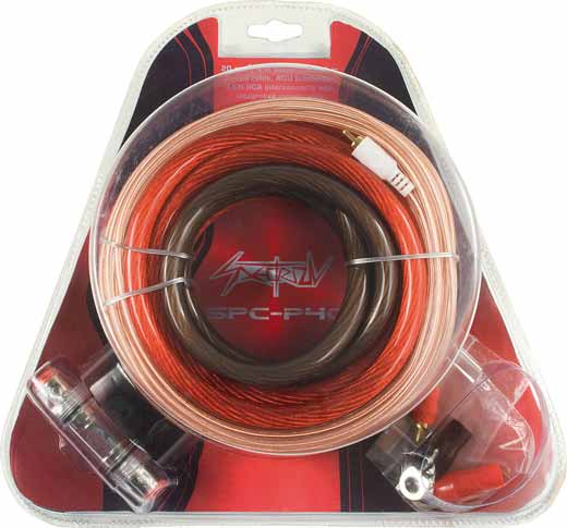 SPECTRON SPC-P40 CCAW Kabelset 10mm2 mit Cinchkabel SPECTRON SPC-P40 CCAW Kabelset 10mm2 mit Cinchkabel