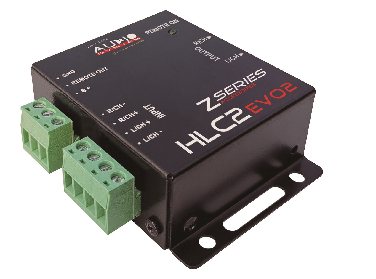 Audio System HLC2 EVO 2 2-Wege High-Low Adapter für OEM Radios (8-30 VOLT)