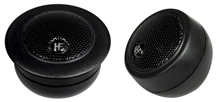 HIFONICS TS6.2T 25 mm Hochtöner mit Kabel Frequenzweiche 250 Watt 1 Paar