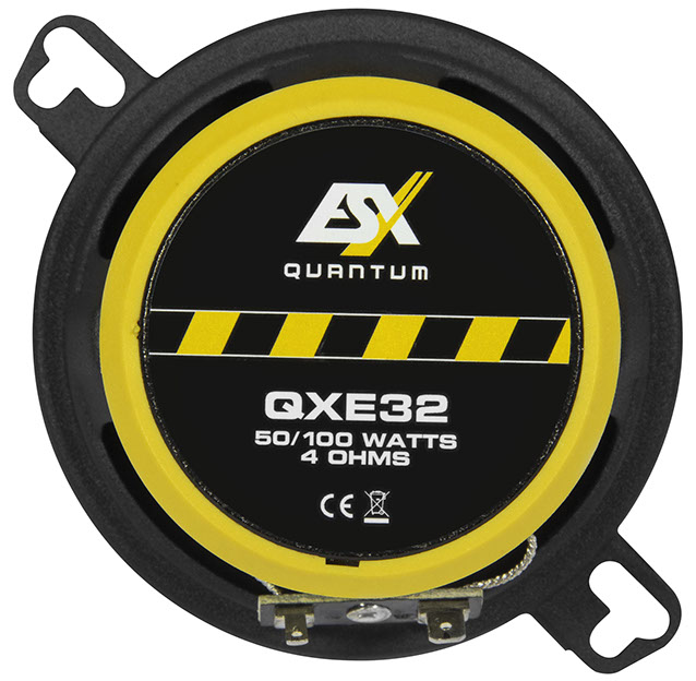 ESX QXE32 8,7 cm (3.5") 2-Wege Koax-Lautsprecher (Paar) 100 Watt