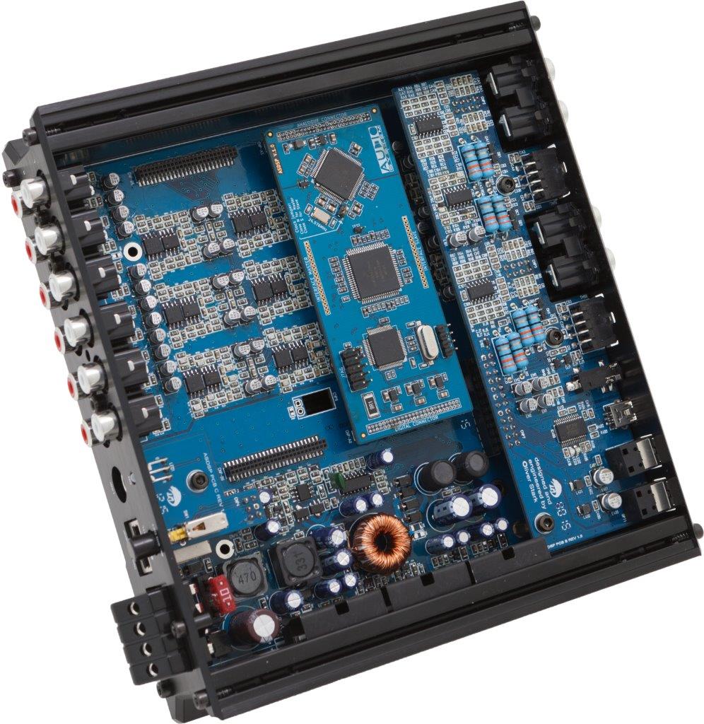 AUDIO SYSTEM DSP 8.12 12-Kanal Hochleistungs-DSP mit Freescale Multi-Core Chip