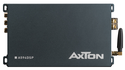  AXTON A594DSP 4-Kanal Verstärker mit 6-Kanal DSP, Handy App-Steuerung, Bluetooth Audiostreaming