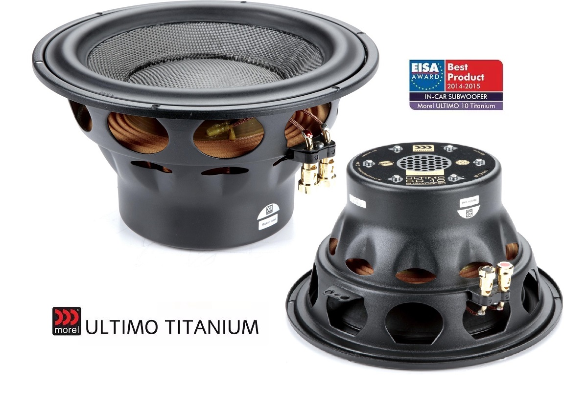 Morel ULTIMO TI SC104 250 mm HIGH END Subwoofer 25cm 600 Watt