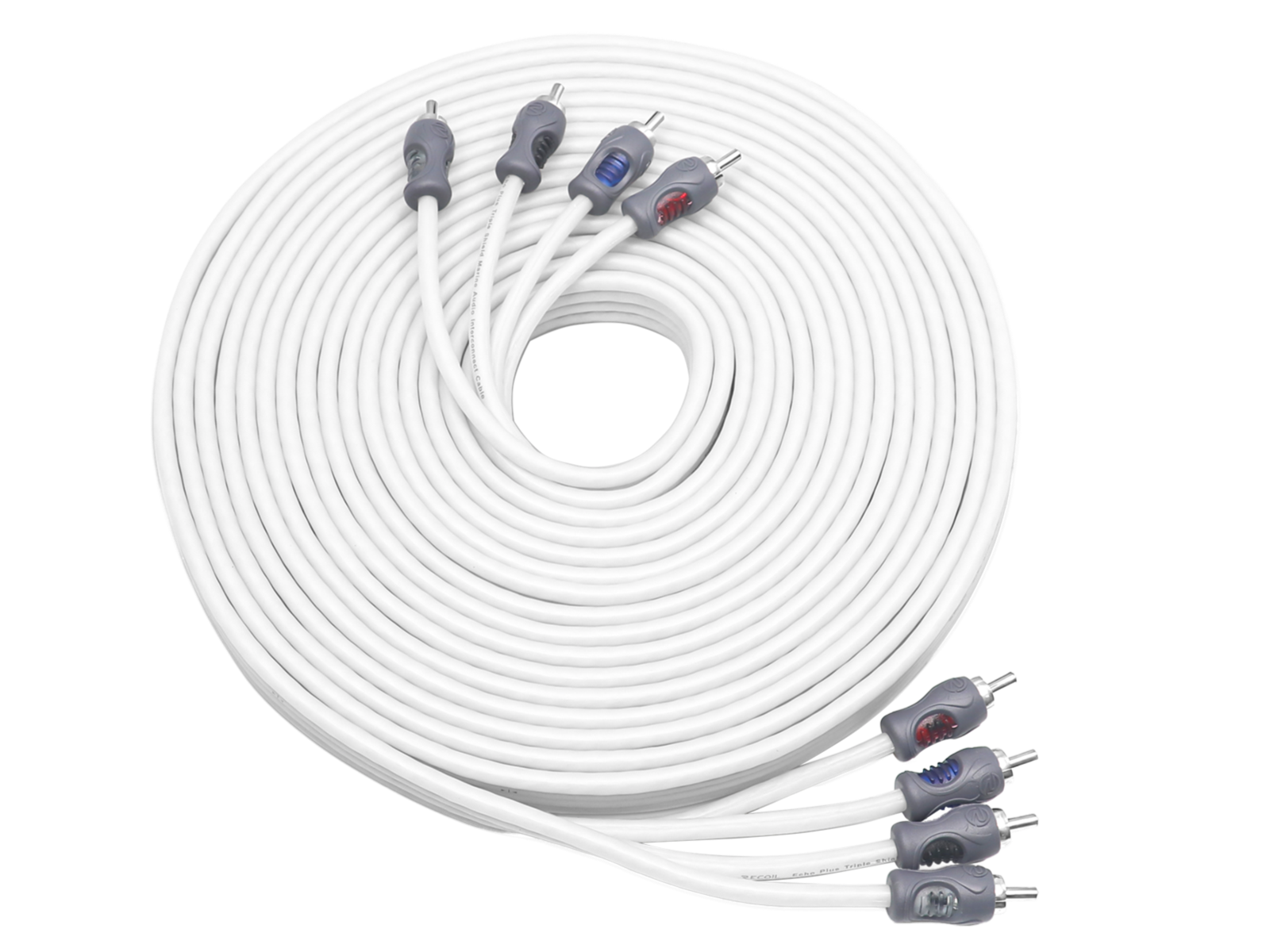 Recoil RMI423 Marine OFC Cinch Kabel 4 Kanal 700 cm Cinchkabel RCA 7 meter