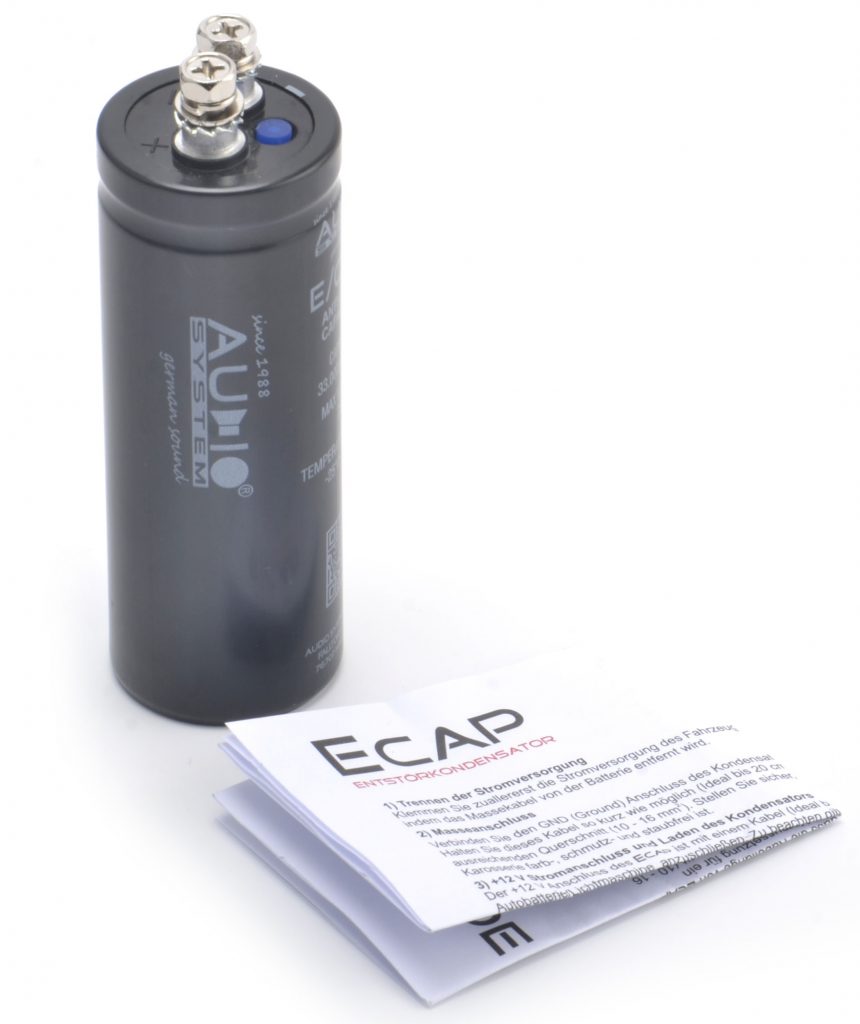 Audio System ECAP suppression specifically for BMW and OPEL