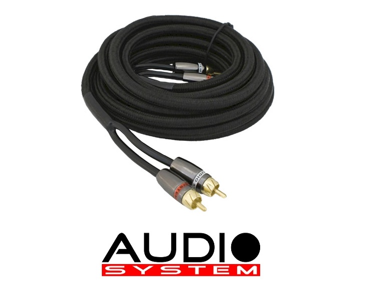 Audio System Z CHBLACK 6m de haut de gamme RCA Câble de 6 mètres 