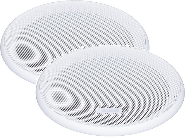 Audio System GI 130 W (pair) speaker grill white 13cm