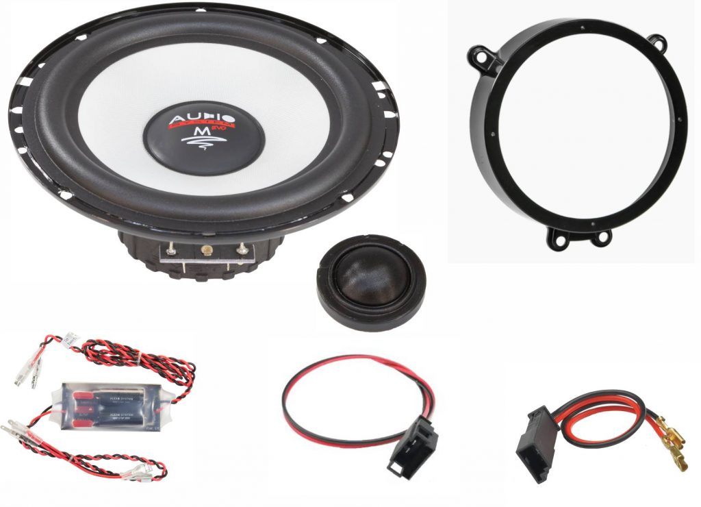 AUDIO SYSTEM MFIT MERCEDES C-CLASS W203 EVO2 90W PERFECT FIT COMPO SYSTEM für MERCEDES C-Klasse W203, S203