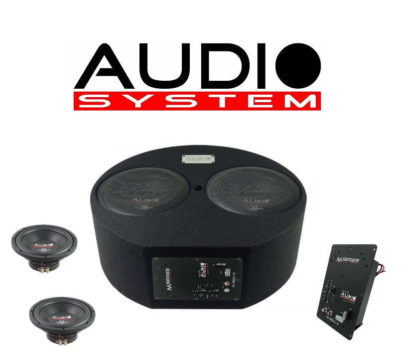 Audio System SUBFRAME M10-2 ACTIVE EVO Bassreflexgehäuse mit 2 x M10 EVO + M-350.1 D