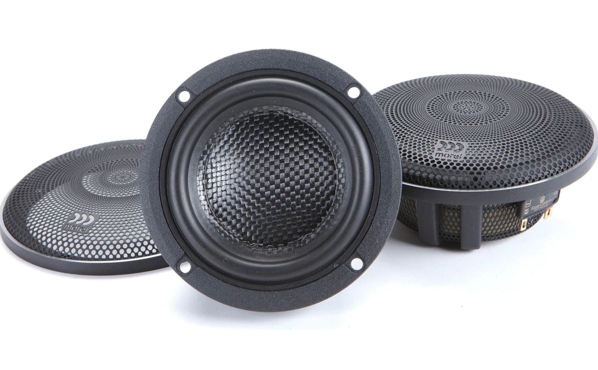 Morel ELATE CARBON MM3 80mm Mitteltöner, Midrange, Woofer - 1 Paar