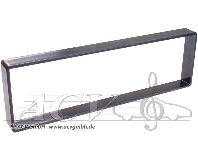 Distance radio frame ISO Citroen C4 Black 