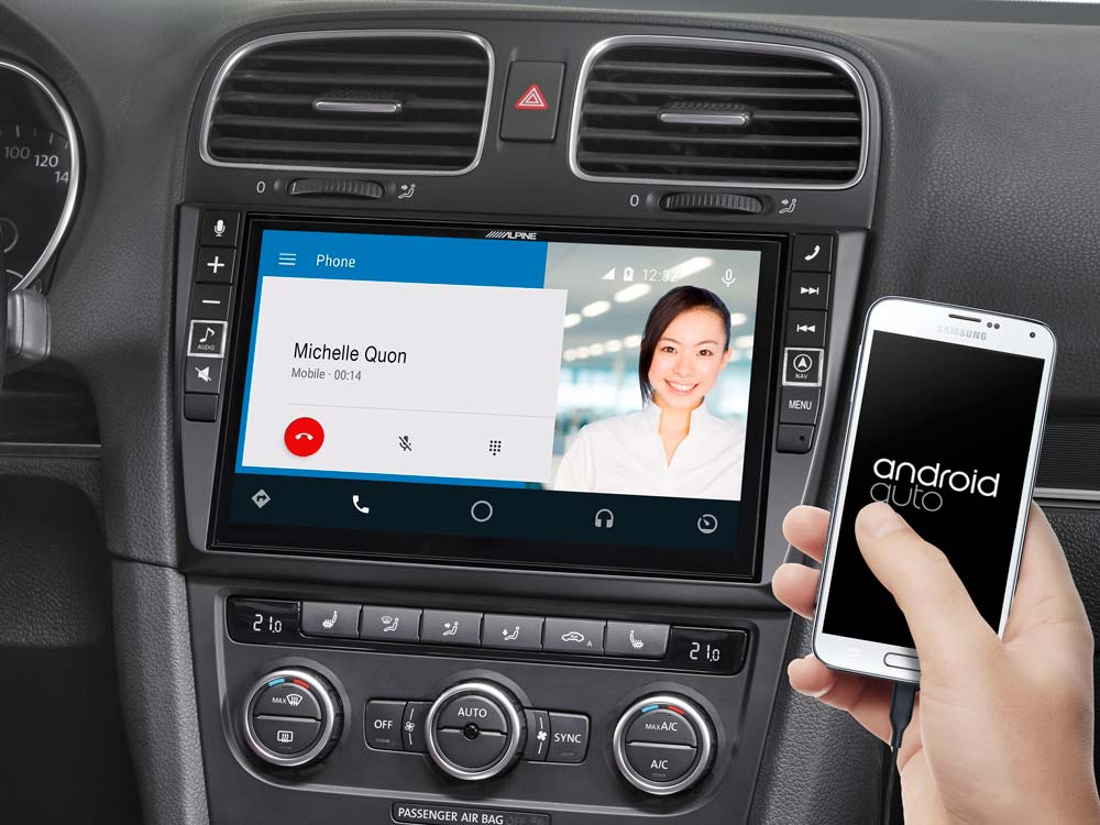 Alpine i902DG6 9Zoll PremiumMobileMediaSystem für Volkswagen Golf