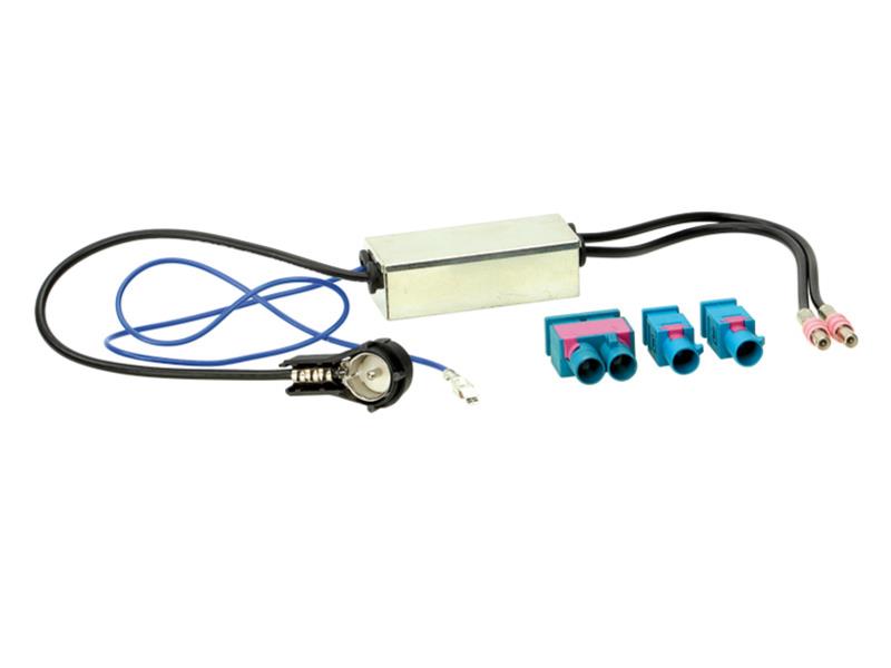 ACV 1524-80 Antennenadapter ISO > 2x Fakra / Doppel-Fakra