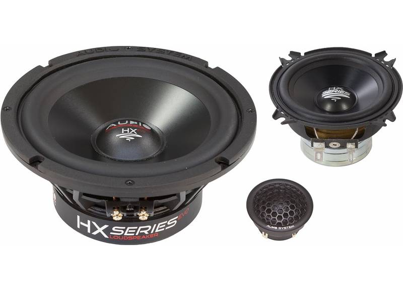 Audio System HX 165 DUST 3-WAY EVO 2 HX SERIES Vollaktiv 16,5cm 3-Wege Aktivsystem 