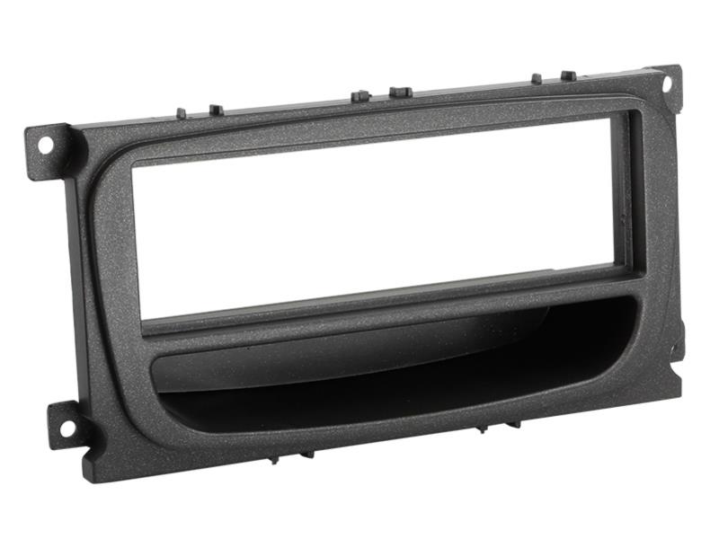 ACV 281114-36  1-DIN facia plate with pocket Ford black