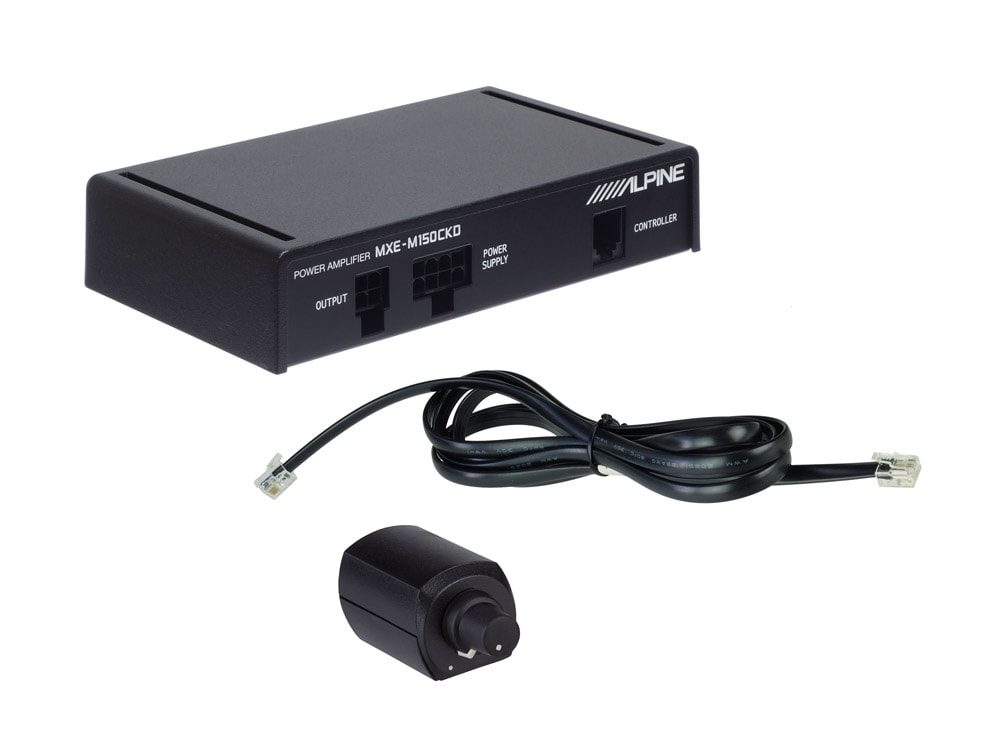 Alpine SWA-150KIT 1-Kanal Verstärker Digital, 1 x 150 Watt max 4 Ohm