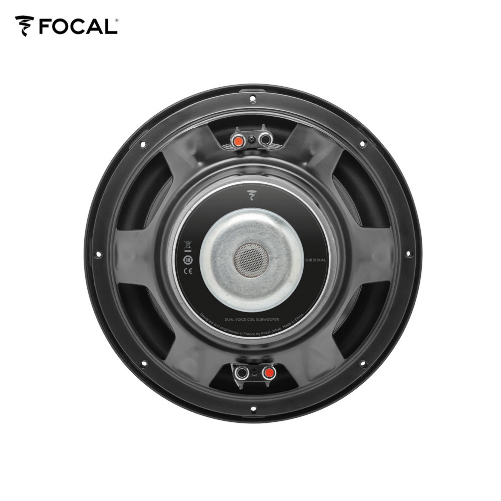 Focal SUB12DUAL Woofer Chassis 30cm (12”) Subwoofer 600 Watt, 4+4 Ohm