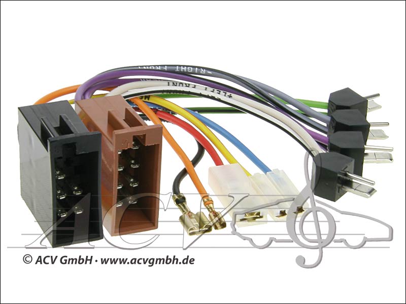 ACV 1320-01 Universal-Umrüstadapter Strom und Lautsprecher