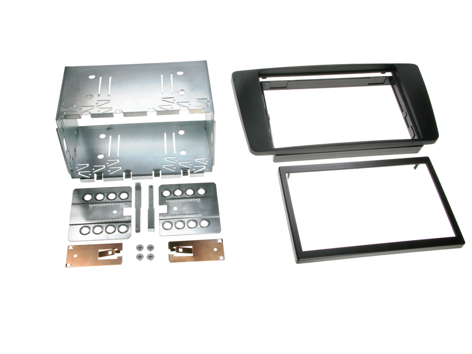 Double-DIN installation du kit Skoda Octavia II 