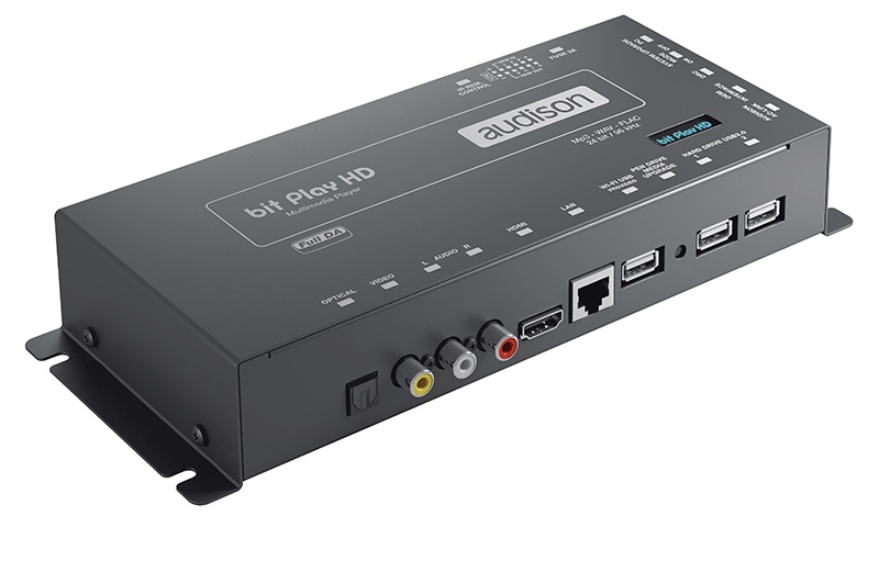 Audison bit Play HD - CAR HD MULTIMEDIA PLAYER HD - Wi-Fi, USB, Multimediaplayer für HD Audio und Video