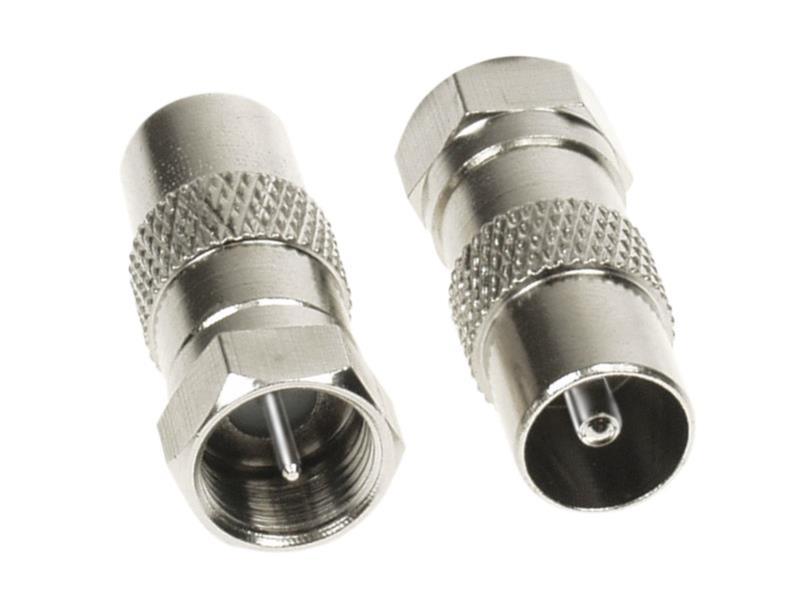 ACV 1502-71 Antenna Adapter F - plug > coaxial connectors