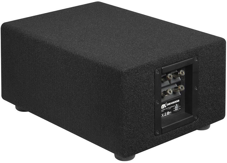 ESX DBX-200 DBX Kompakt-Subwoofer für Fiat Ducato Citroën Jumper Peugeot Boxer usw.