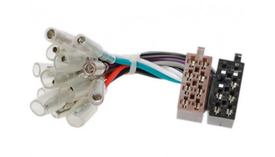 RTA 004.005-3 Câble adaptateur pour convertir , radio ISO ASIA Suivant câblage