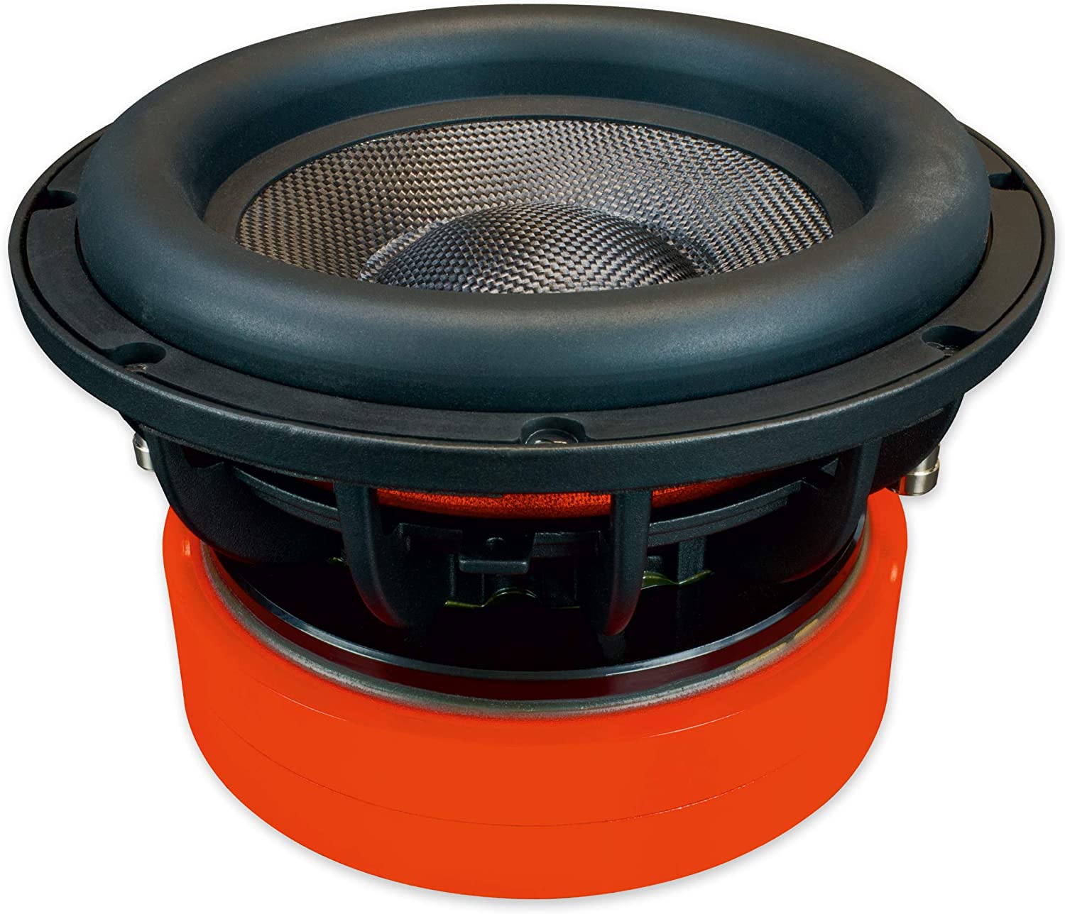 EMPHASER EBR-M8DX Monolith 20 cm Bassreflex-Subwoofer Druckvoller 20 cm / 8 Zoll Subwoofer, MDF Bassreflex Gehäuse, 1000 Watt