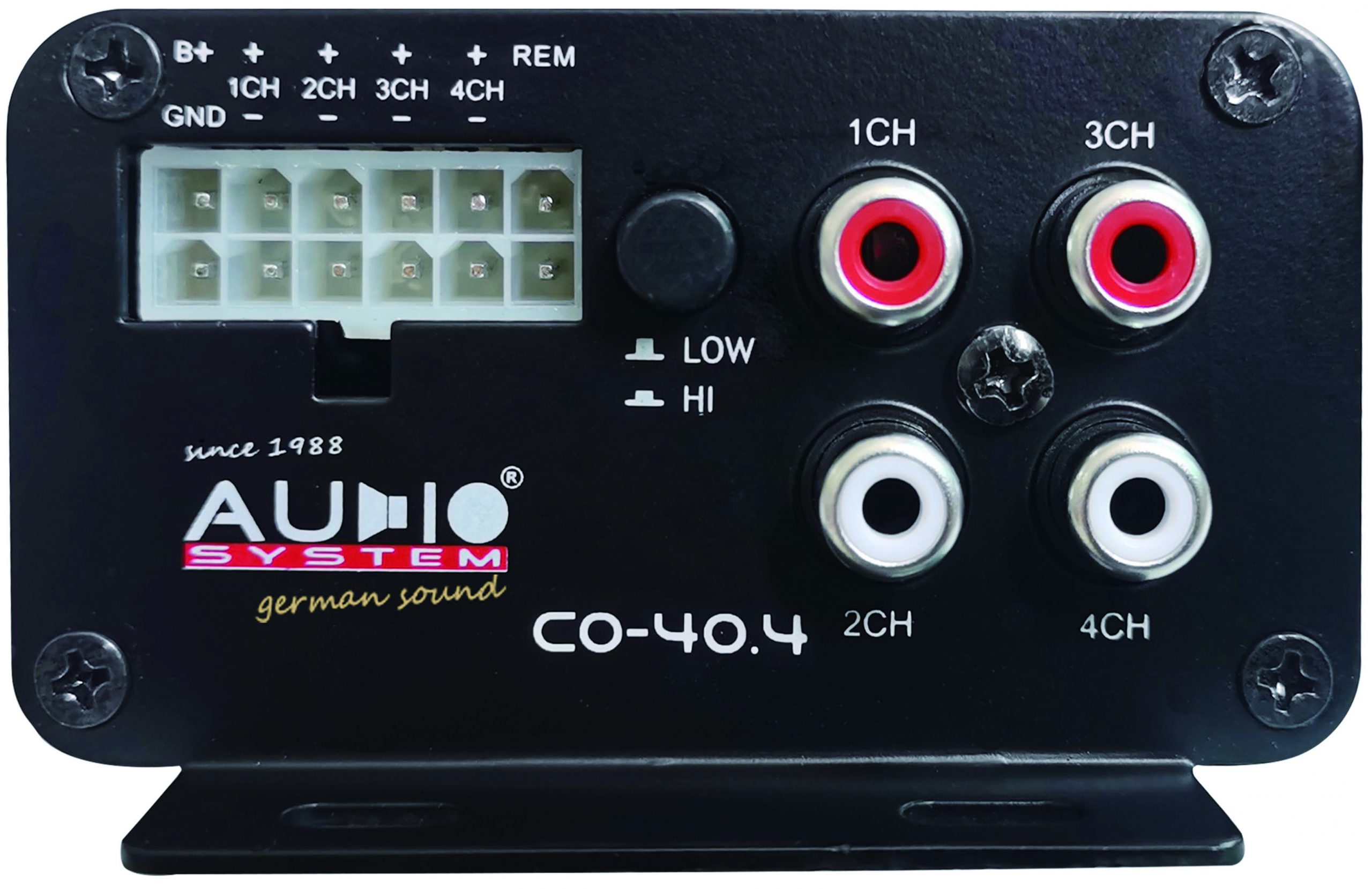 Audio System CO-40.4 CO SERIES 4-Kanal IC-Verstärker 240 Watt RMS Amplifier 