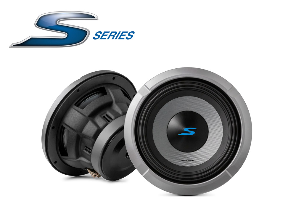 Alpine S2-W8D2 Subwoofer 20cm (8”) 2 Ohm Doppelschwingspule, 900 Watt Woofer (8-Zoll)