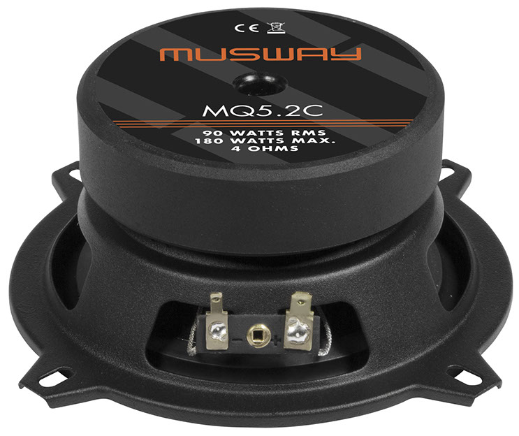 MUSWAY MQ-5.2C 2-Wege KOMPONENTEN-SYSTEM 13 cm, 180 Watt Lautsprecher (5.25”)