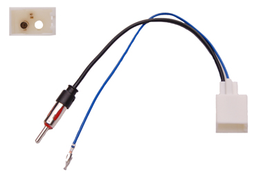 RTA 205.201-0 AM/FM Antennenadapter fahrzeugspezifisch für Toyota Avensis und Yaris